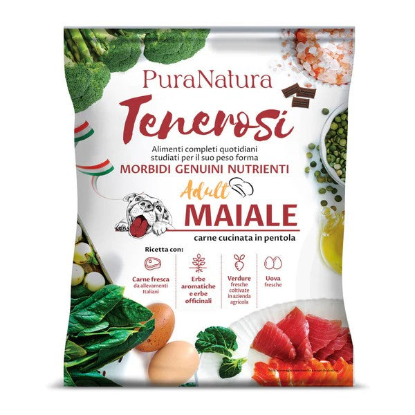 Pura Natura Tenerosi al Maiale Adult 800gr
