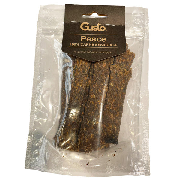 Strisce Snack 100% Carne Essiccata di Pesce