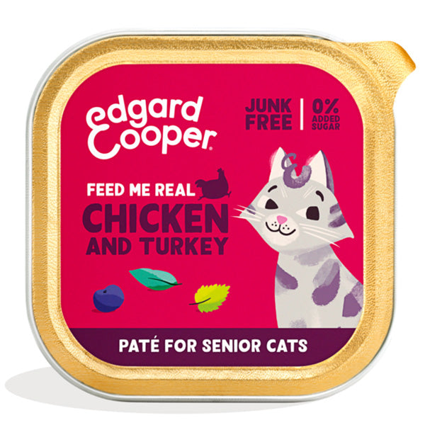 Cat Senior Pollo e Tacchino Paté