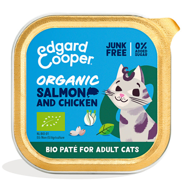Cat Adult Salon and Chicken Organic Paté