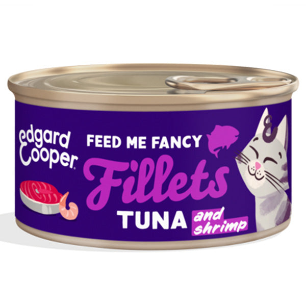 Cat Adult Filetti di Tonno Fresco e Gamberetti