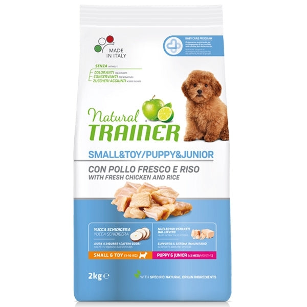 Natural Puppy & Junior Small & Toy with Fresh Chicken and Rice