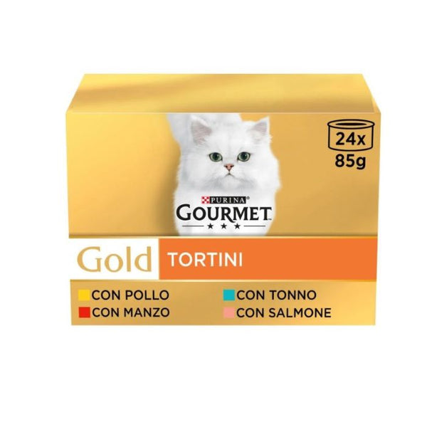 Purina Gold Tortini Multipack 24x85gr