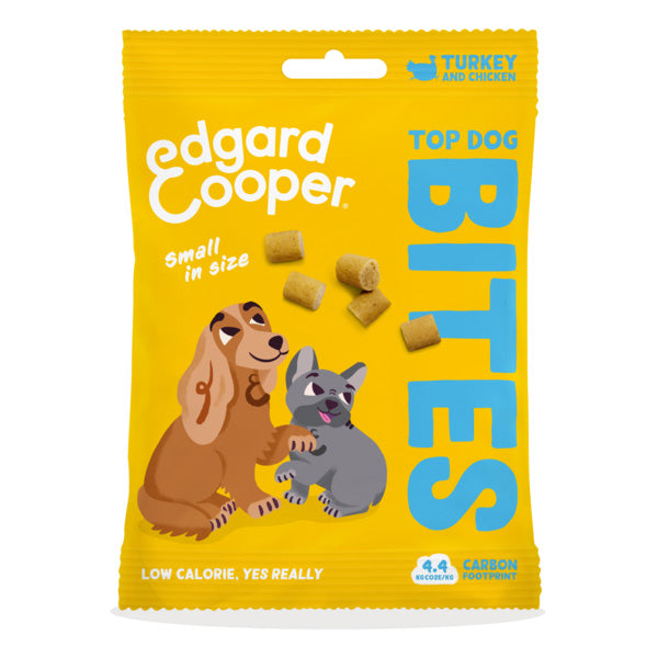 Top Dog Bites Turkey and Chicken Small Dog Snacks