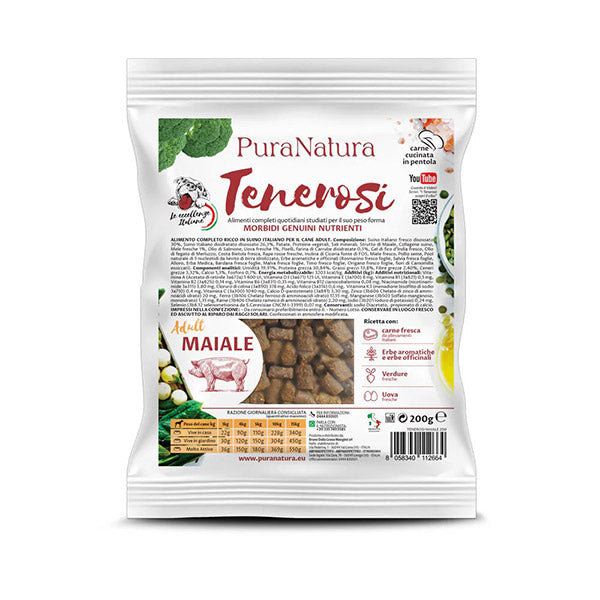 Pura Natura Tenerosi al Maiale Adult 200gr