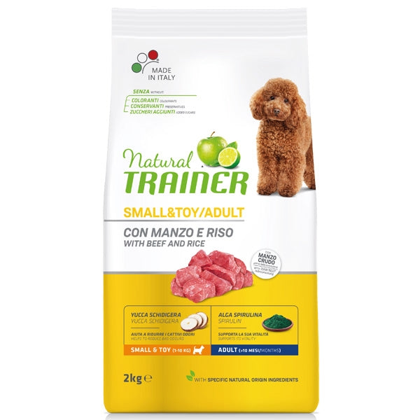 Natural Adult Small & Toy with Beef and Rice