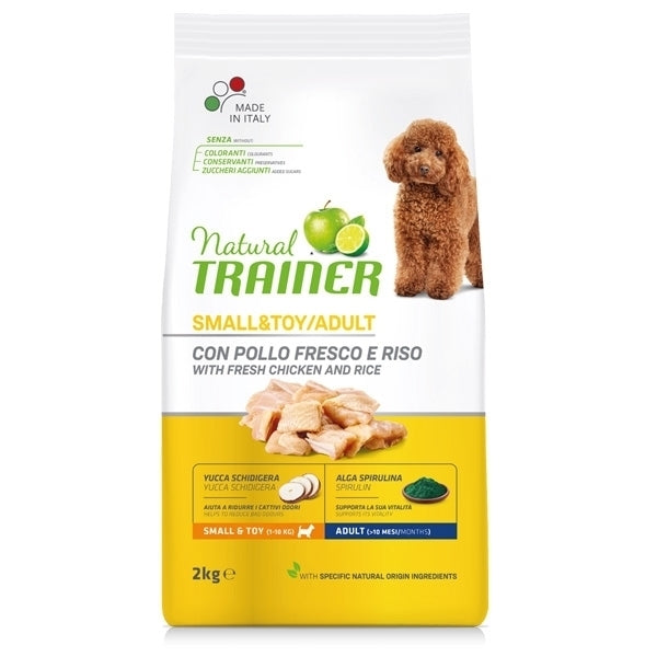 Natural Adult Small & Toy con Pollo Fresco e Riso