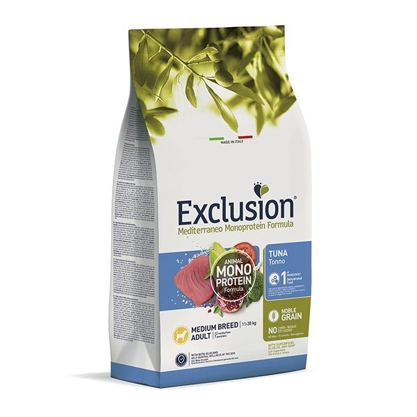 Mediterraneo Monoprotein Adult Medium Breed con Tonno