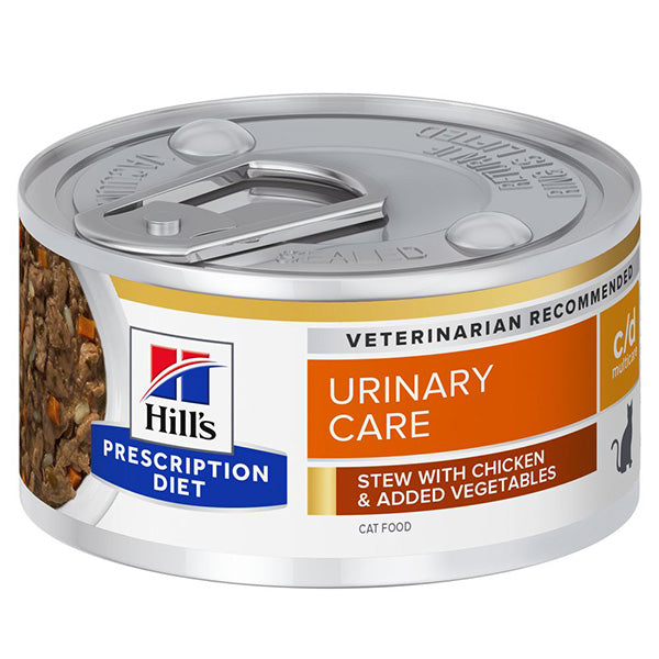Prescription Diet c/d Urinary Care Multicare Spezzatino con Pollo e Verdure