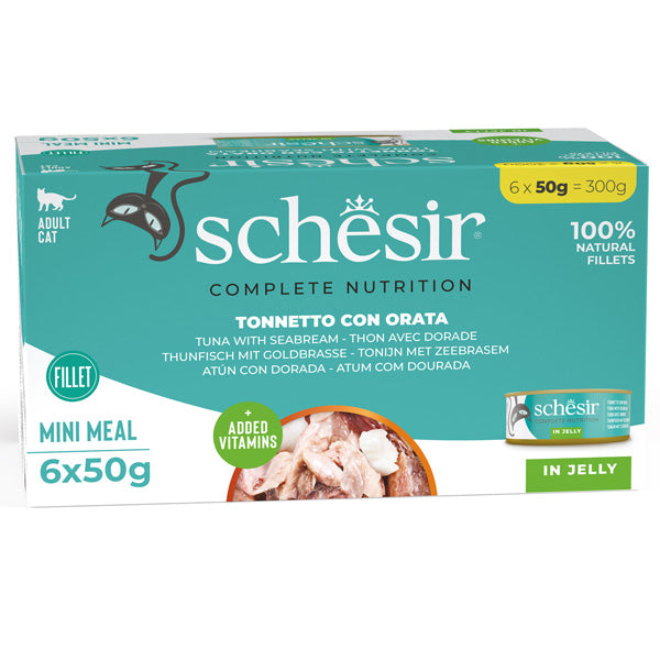 Complete Nutrition Per Gatti Adulti Filetti in Gelatina Tonnetto Con Orata