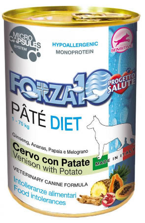 Forza10 Diet Paté Cervo con Patate 400gr