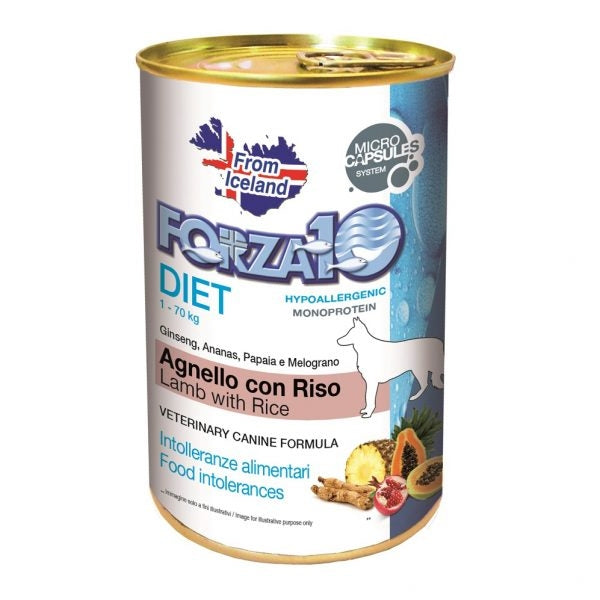 Forza10 Diet Paté Agnello con Riso 400gr