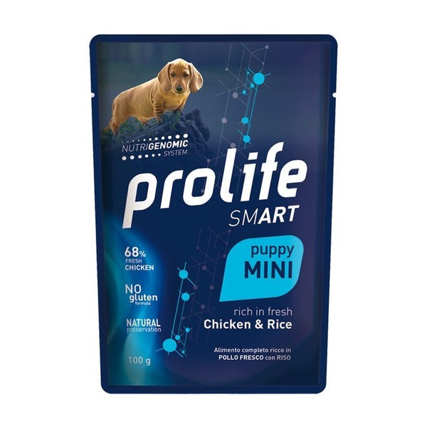 Prolife Smart Puppy Mini Pollo E Riso Umido per Cani 100gr