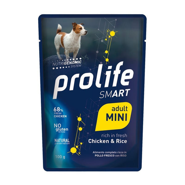 Prolife Dog Smart Mini Pollo E Riso Busta No Gluten 100GR