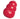 Kong Extreme 8,5 cm (M) – rosso