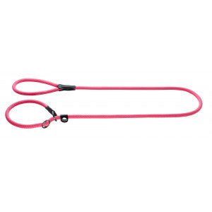 Hunter Guinzaglio da riporto Freestyle con anello di arresto, rosa neon