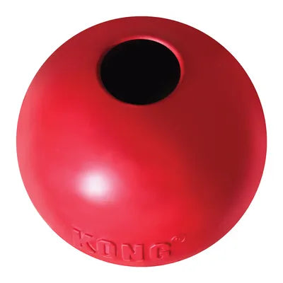 Kong Snackball con foro 7,5 cm (L) – rosso