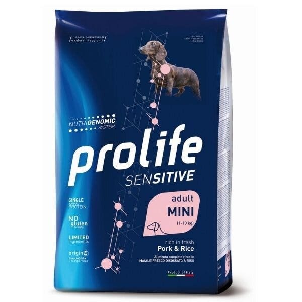 Prolife Dog Sensitive Mini Maiale E Riso