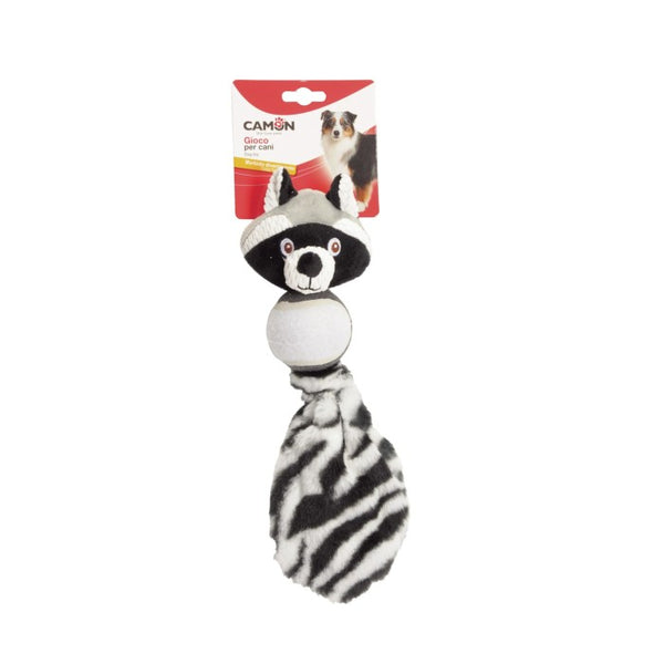 Camon gioco con piccoli animali con pallina da tennis e cigolio diametro di 31cm.