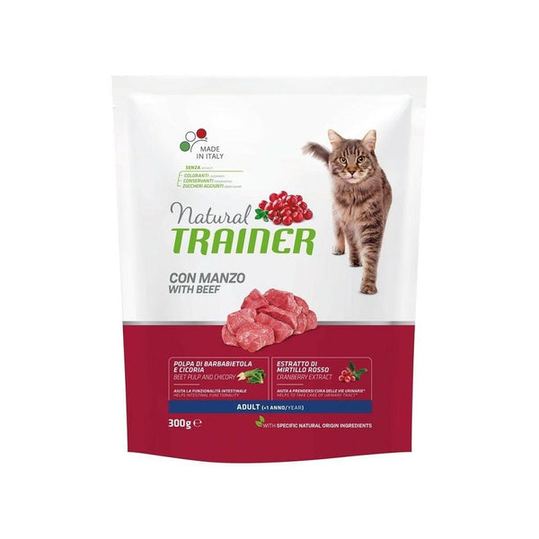 NATURAL TRAINER CAT ADULT MANZO 300 GR