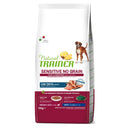 Natural Sensitive No Grain Medium & Maxi Adult con Trota e Cereali Integrali 12 KG